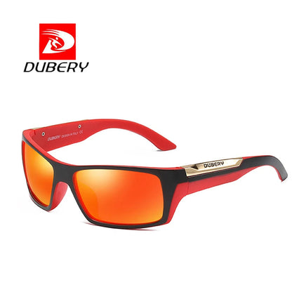 DUBERY Men's Casual Sports Style Sunglasses Polarized Lens Change Vision Block Dazzling Glare UV400 Sunglasses D186