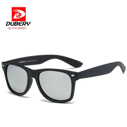 DUBERY Polarized Sunglasses Men Women Driving Sun Glasses For Men Retro Sport Luxury Brand Designer Oculos UV400 D728