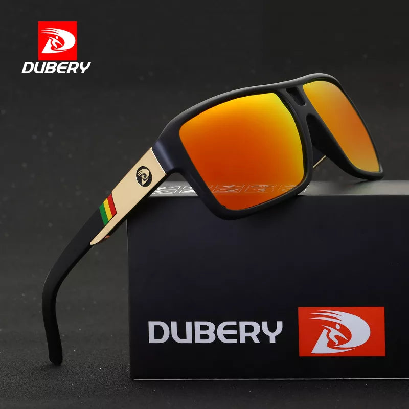 DUBERY Polarized Sunglasses Men's Driver Shades Male Sun Glasses For Men Original 2024 Luxury Brand Designer Oculos 008