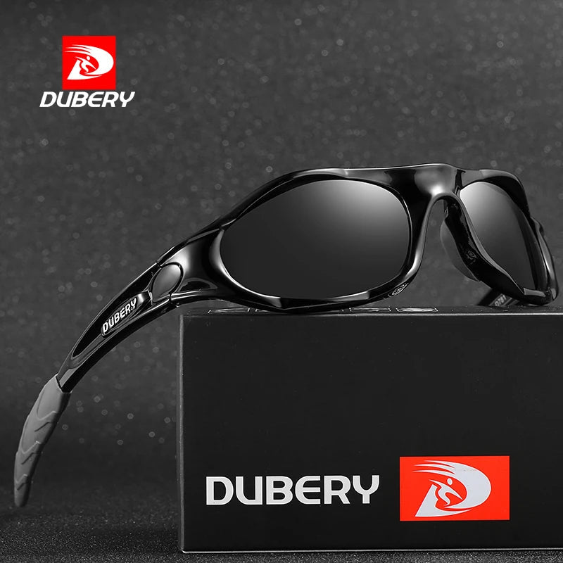 DUBERY Vintage Sunglasses Polarized Men's Sun Glasses For Men UV400 Driving Black Goggles Oculos Male 10 Colors Model 781