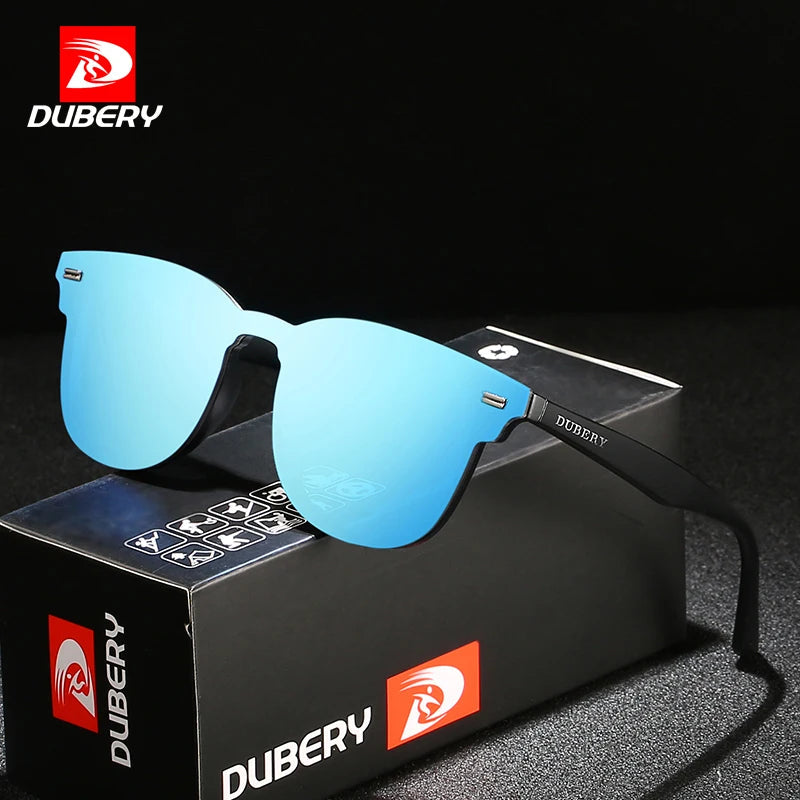 DUBERY Vintage Sunglasses uv400 Men's Sun Glasses For Men Driving Black Square Oculos Male 7 Colors Model 3002 D3002