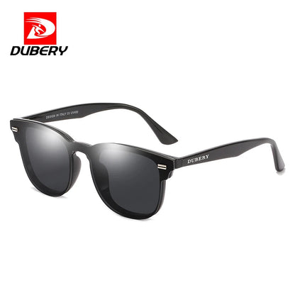 DUBERY Vintage Sunglasses uv400 Men's Sun Glasses For Men Driving Black Square Oculos Male 7 Colors Model 3002 D3002