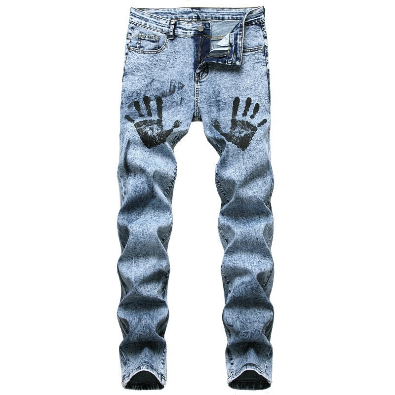 Denim Designer Hole Jeans High Quality Ripped For Men'S Autumn Spring HIP HOP Punk Streetwear 930 10