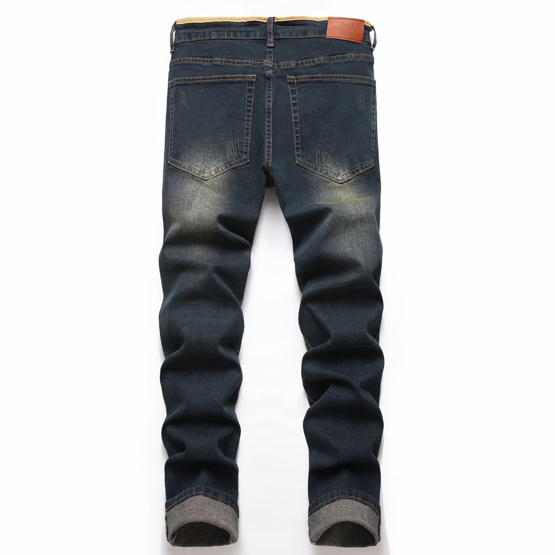 Denim Designer Hole Jeans High Quality Ripped For Men'S Autumn Spring HIP HOP Punk Streetwear