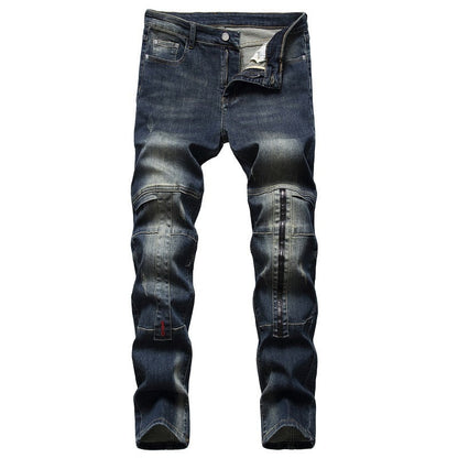 Denim Designer Hole Jeans High Quality Ripped For Men'S Autumn Spring HIP HOP Punk Streetwear 936 5