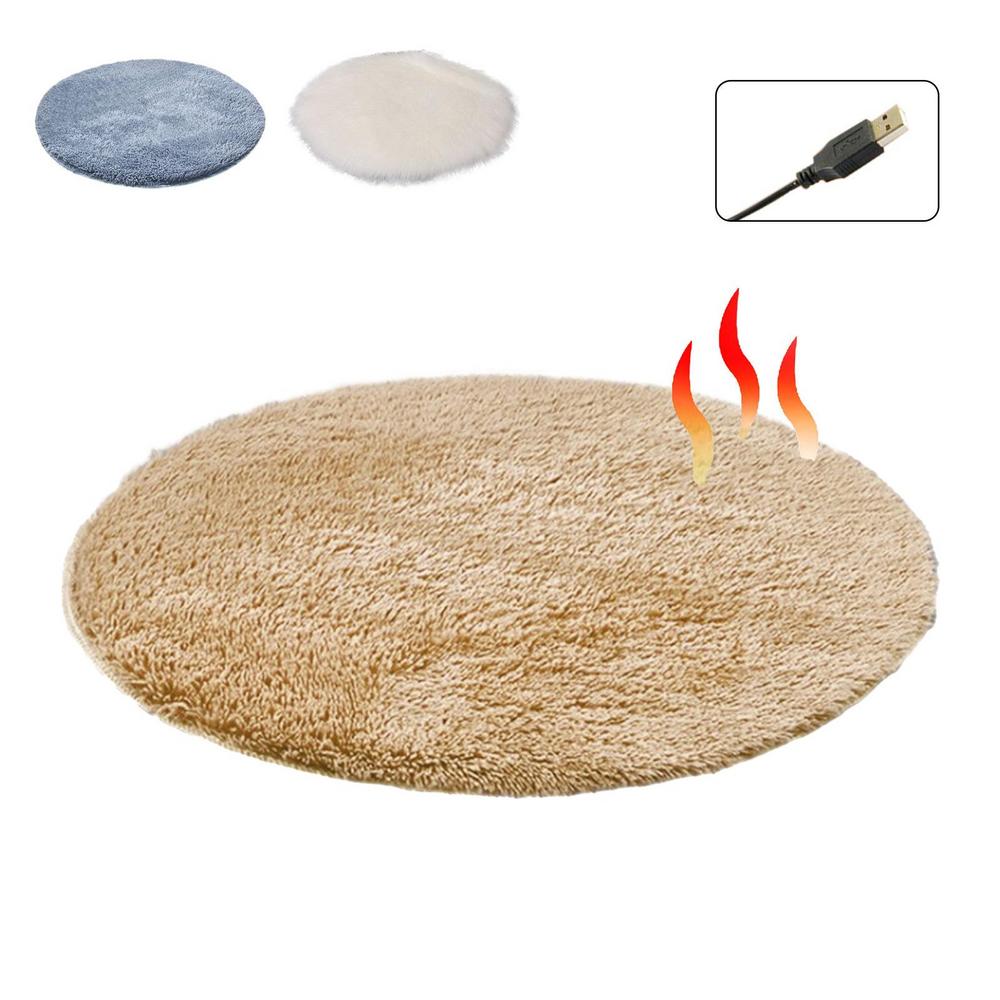 Dog Electric Blanket Warm Dog Bed Mat Indoor Pet Good Thermal Insulation Effect Heating Pads for Cats Dogs with USB Electric Pad