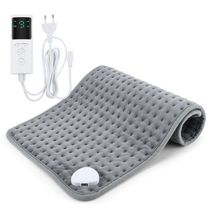 Electric Heating Pad Massager Therapy for Body Abdomen Back Pain Relief Winter Warmer Blanket Thermal Massage Mat