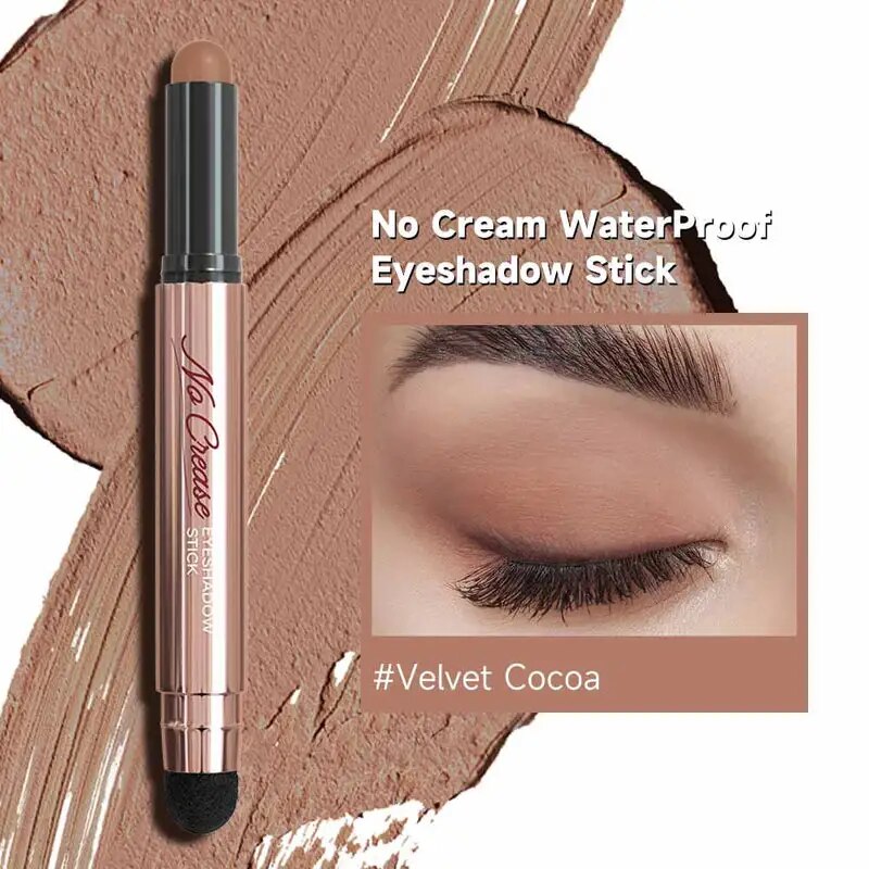 FOCALLURE Pearlescent Eyeshadow Pencil Stick Waterproof Lasting No Crease Highlighter Glitter Eye Shadow Liner Makeup Cosmetics 27