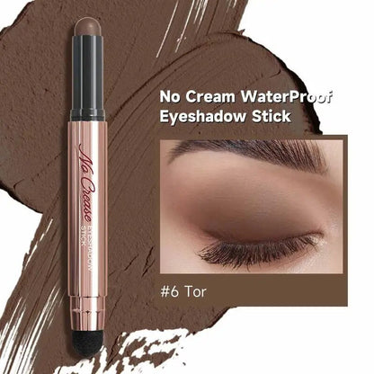 FOCALLURE Pearlescent Eyeshadow Pencil Stick Waterproof Lasting No Crease Highlighter Glitter Eye Shadow Liner Makeup Cosmetics 6