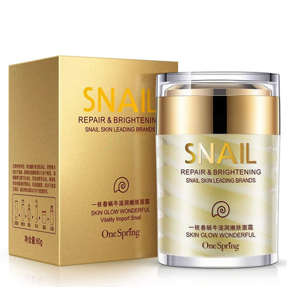 Face Cream Whitening Snail Cream Aloe Vera Anti Aging Anti Wrinkle Nourishing Acne Treatment Moisturizing Repair Skin