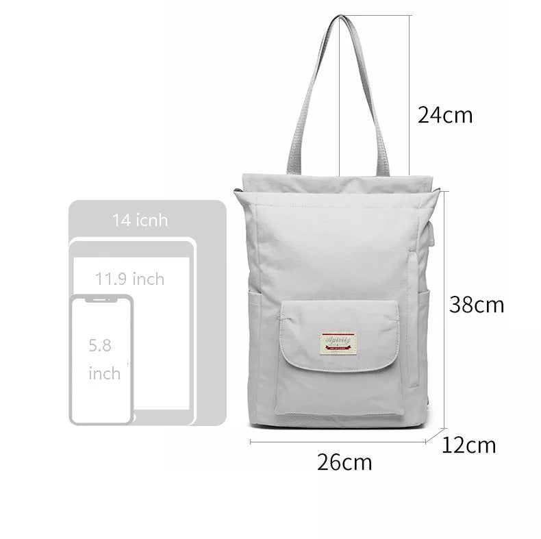 Fashion Women Shoulder Bag For Laptop Waterproof Oxford Cloth Notebook Backpack 15.6 Inch Laptop Backpack Girl Schoolbag