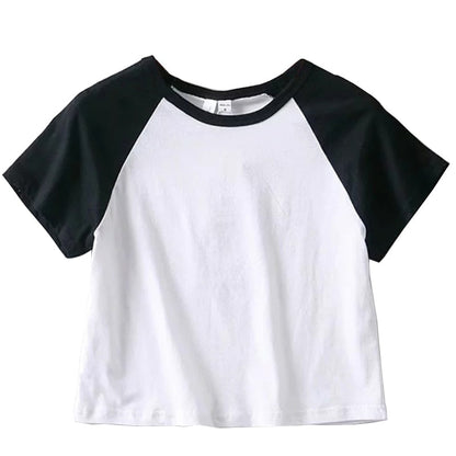 Female Clothes Star Tops Women Tshirt Harajuku Retro Fashion Gothic Short Sleeve Crop Sexy Tops Aesthetics Tops Short Navel 00