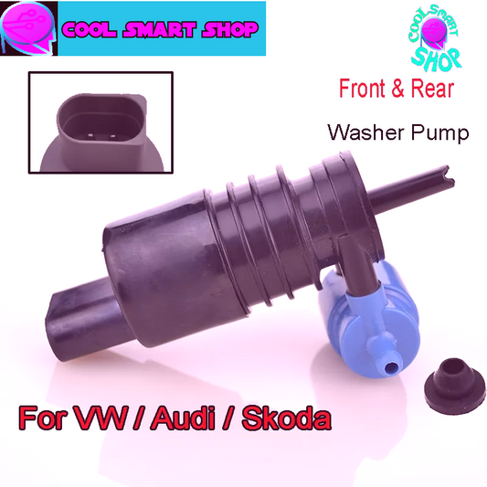 Front Rear Windscreen Washer Pump For VW Polo Passat B5 B6 Golf Plus Fox Touran Touareg Lupo Caddy Sharan Tiguan Scirocco Default Title