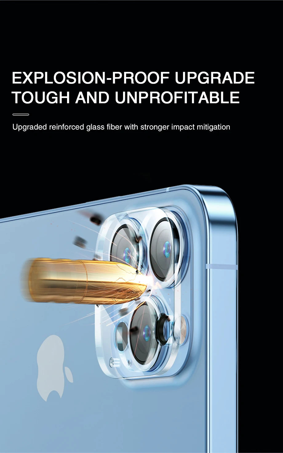 Full Cover HD Back Camera Glass Protectors for iPhone 13 12 15 Pro Max 13Mini Lens Protective Glass Film on IPhone 11 14 PRO MAX