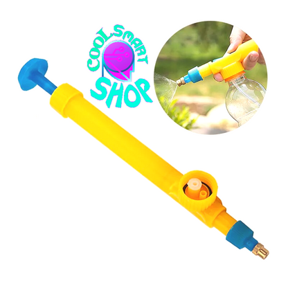 Garden Watering Sprayers Beverage Bottle Watering Can High Pressure Small Manual Pressure Adjustable Spray Head Irrigation Tools B