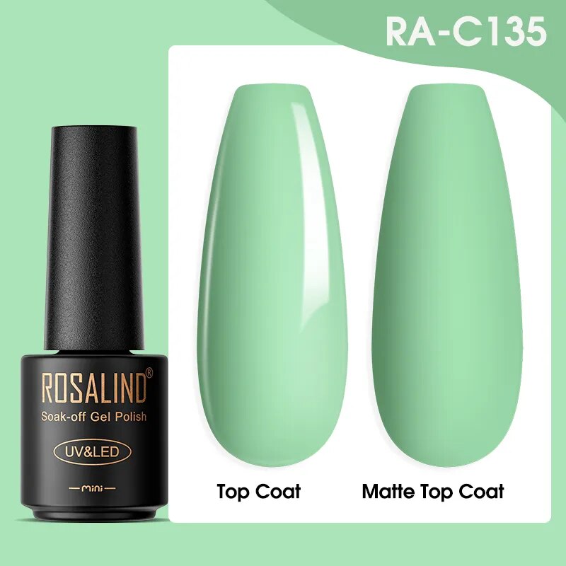 Gel Nail Polish Lamp All For Nails Art Manicure With Matt Base Top Coat Semi Permanant Gellak Nail Gel Polish Varnishes RA-C135