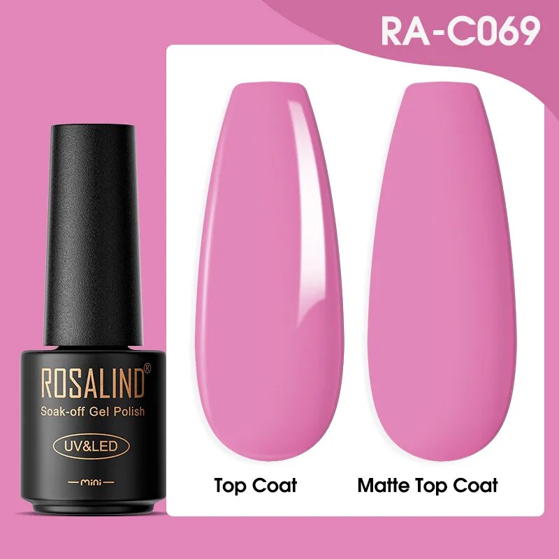 Gel Nail Polish Lamp All For Nails Art Manicure With Matt Base Top Coat Semi Permanant Gellak Nail Gel Polish Varnishes RA-C069