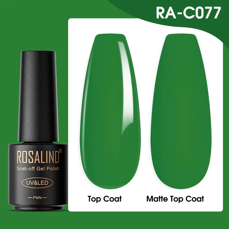 Gel Nail Polish Lamp All For Nails Art Manicure With Matt Base Top Coat Semi Permanant Gellak Nail Gel Polish Varnishes RA-C077