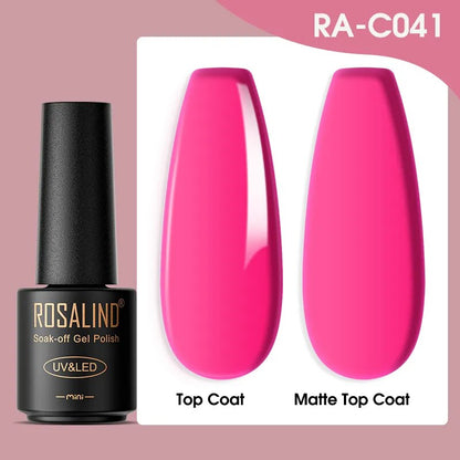 Gel Nail Polish Lamp All For Nails Art Manicure With Matt Base Top Coat Semi Permanant Gellak Nail Gel Polish Varnishes RA-C041