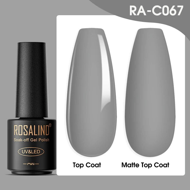 Gel Nail Polish Lamp All For Nails Art Manicure With Matt Base Top Coat Semi Permanant Gellak Nail Gel Polish Varnishes RA-C067