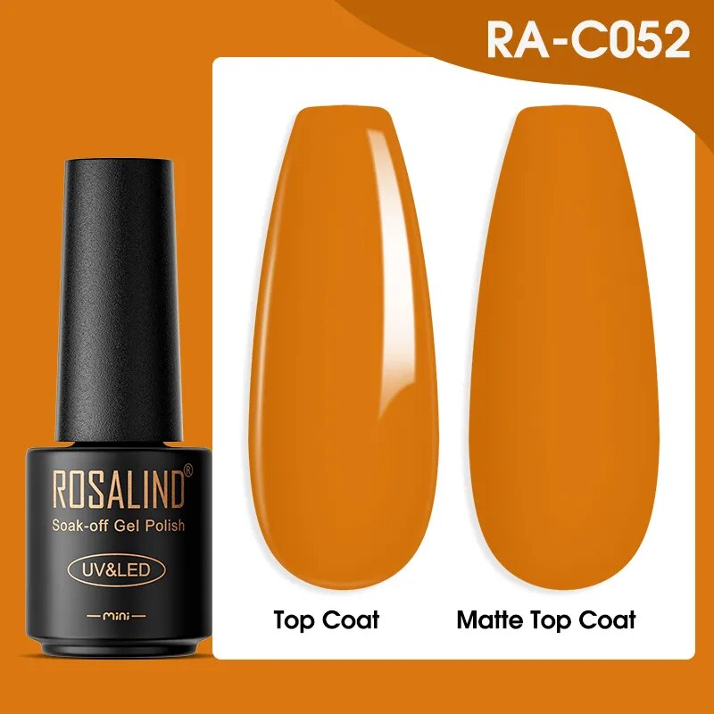 Gel Nail Polish Lamp All For Nails Art Manicure With Matt Base Top Coat Semi Permanant Gellak Nail Gel Polish Varnishes RA-C052