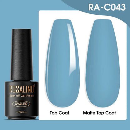 Gel Nail Polish Lamp All For Nails Art Manicure With Matt Base Top Coat Semi Permanant Gellak Nail Gel Polish Varnishes RA-C043