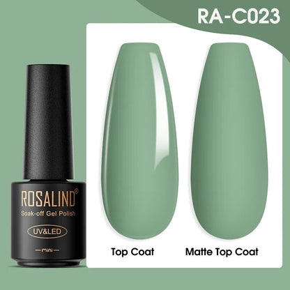 Gel Nail Polish Lamp All For Nails Art Manicure With Matt Base Top Coat Semi Permanant Gellak Nail Gel Polish Varnishes RA-C023