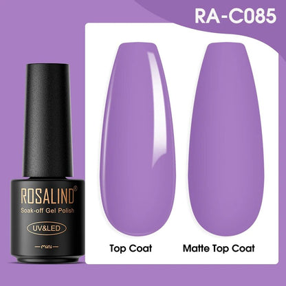 Gel Nail Polish Lamp All For Nails Art Manicure With Matt Base Top Coat Semi Permanant Gellak Nail Gel Polish Varnishes RA-C085