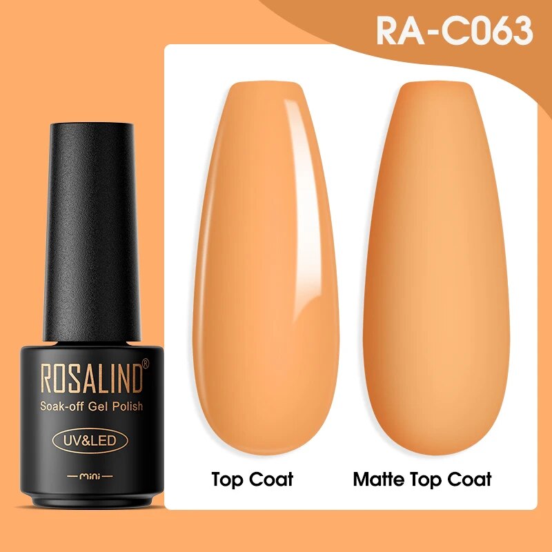 Gel Nail Polish Lamp All For Nails Art Manicure With Matt Base Top Coat Semi Permanant Gellak Nail Gel Polish Varnishes RA-C063