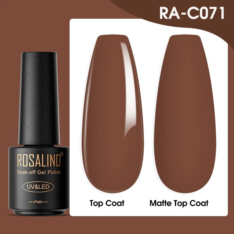 Gel Nail Polish Lamp All For Nails Art Manicure With Matt Base Top Coat Semi Permanant Gellak Nail Gel Polish Varnishes RA-C071