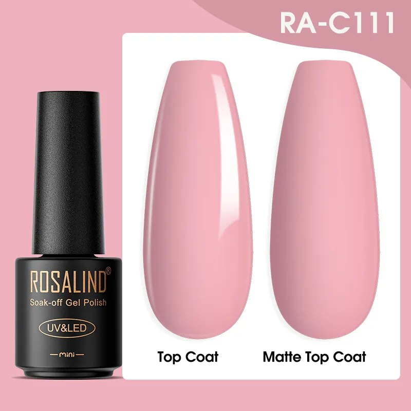 Gel Nail Polish Lamp All For Nails Art Manicure With Matt Base Top Coat Semi Permanant Gellak Nail Gel Polish Varnishes RA-C111