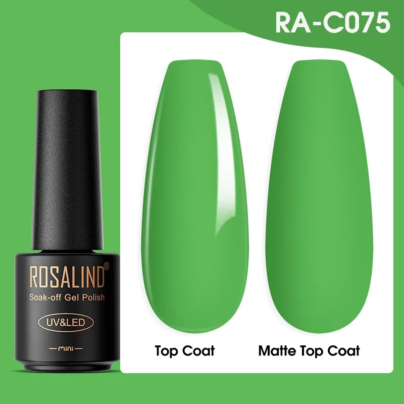 Gel Nail Polish Lamp All For Nails Art Manicure With Matt Base Top Coat Semi Permanant Gellak Nail Gel Polish Varnishes RA-C075