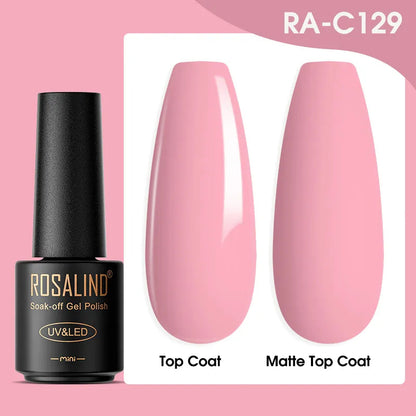 Gel Nail Polish Lamp All For Nails Art Manicure With Matt Base Top Coat Semi Permanant Gellak Nail Gel Polish Varnishes RA-C129