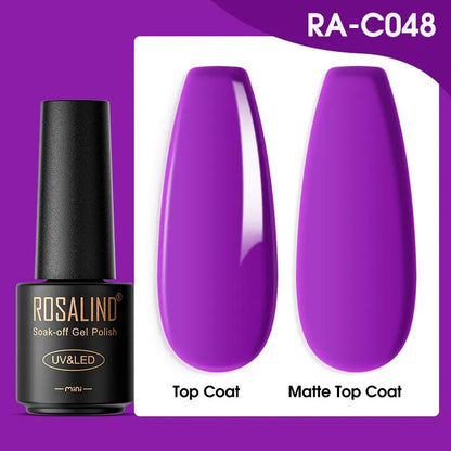 Gel Nail Polish Lamp All For Nails Art Manicure With Matt Base Top Coat Semi Permanant Gellak Nail Gel Polish Varnishes RA-C048