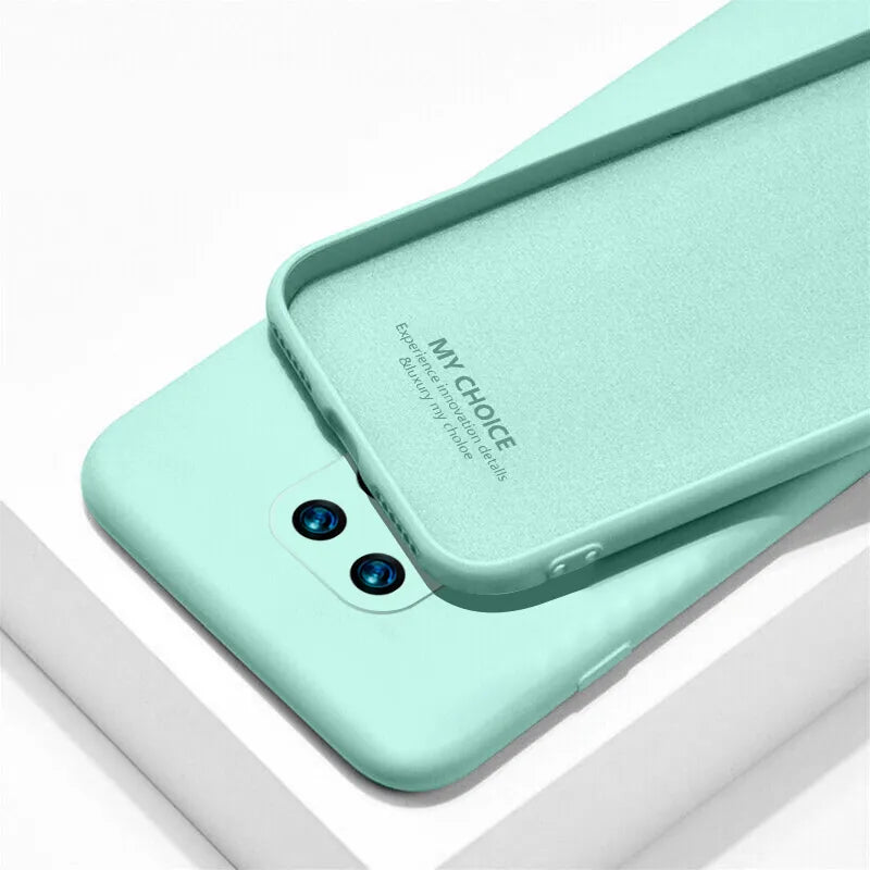 Liquid Silicone Case For Xiaomi Redmi Note 9 8 10 Pro 12 10s 9s 9T Poco X3 NFC M3 F3 X5 Mi 11T 10T 12T Pro Soft Back Cover