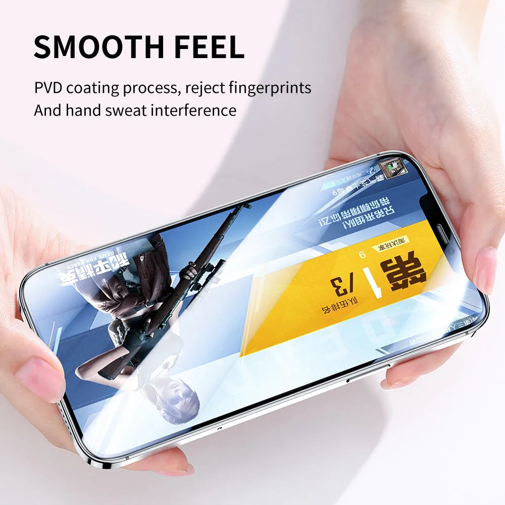 Antistatic Privacy Screen Protectors For iPhone 12 Pro Max Anti Spy Tempered Glass For iPhone 12 12 mini Full Cover