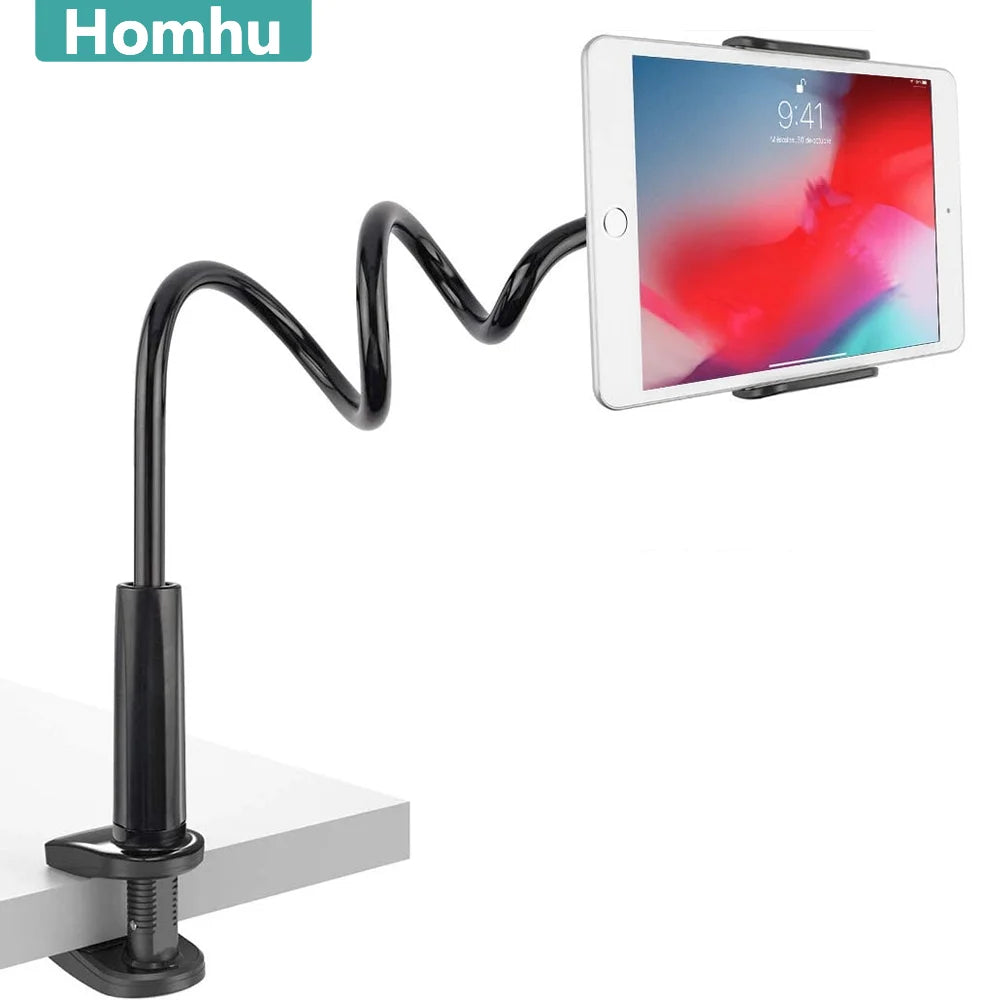 Long Arm Tablet Stand Holder For iPad Pro 11 10.2 10.5 Mini 6 Air Xiaomi Mipad 4 5 Samsung Galaxy Tab S6 Lite Kindle Paperwhite