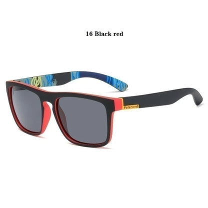 Men Women Polarized Sunglasses Luxury Brand Designer Vintage Sunglasses Man Fashionable Driving Sun Glasses Eyewear Eyepieces 16 Black red