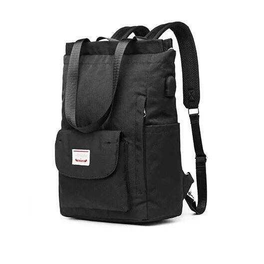 Women's Backpack Travel Large Backpack Handbag Schoolbag For Girls Women's Black Bag Female Shoulder Back Mochila Black