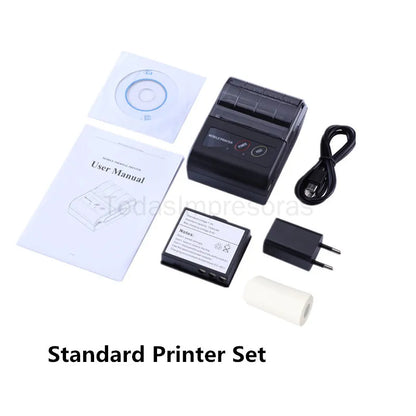 Mini Portable Thermal Printer Wireless Receipt Printer 58mm Ink-free USB BT ESC/POS Windows Android PC Factura Impresora Termica