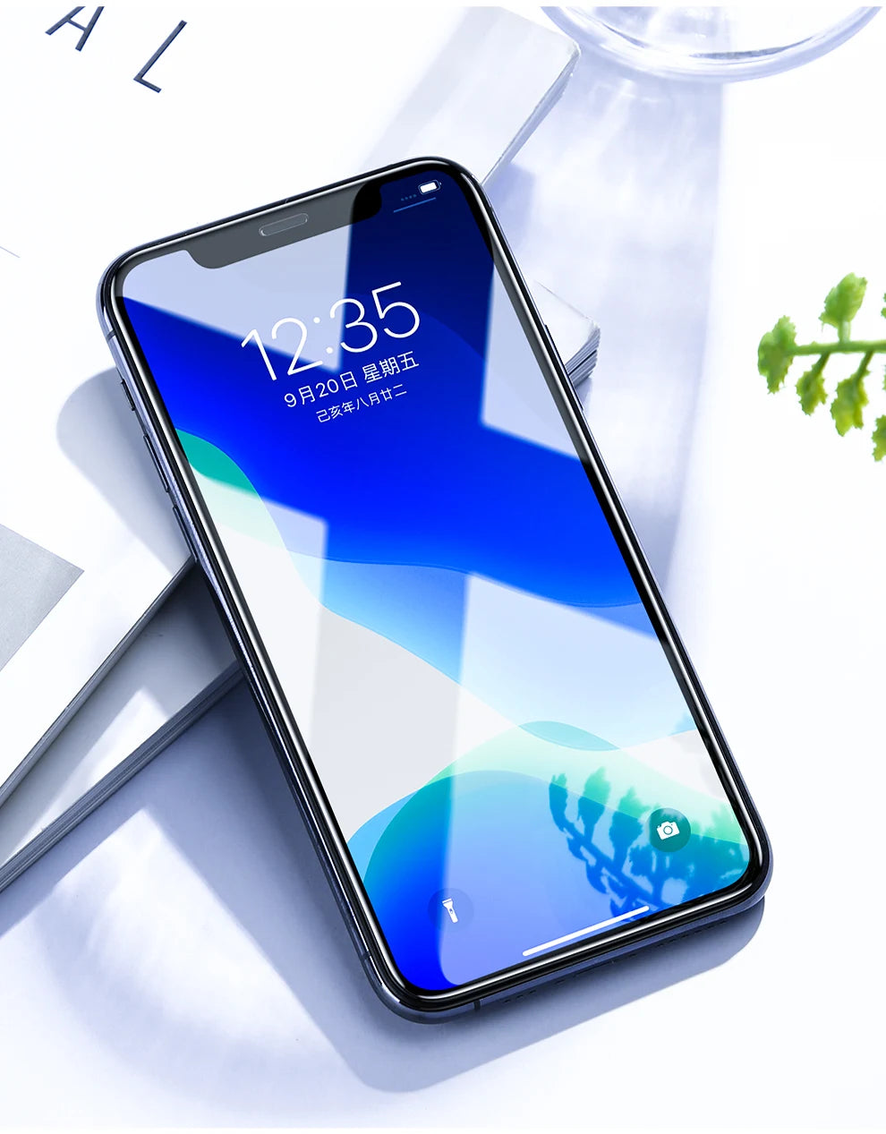 Diamonds Screen Protector For iPhone 11 11 Pro Max Full Coverage Glass For iPhone X XS MAX XR SE2020 High Definition