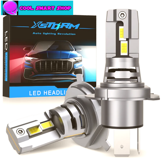 H4 LED Headlight Bulbs Canbus 9003 HB2 High Low Beam 20000LM Super Bright Car Lights 24 CSP Turbo Led Diode Lamps 12V 6500K H4