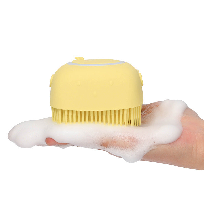 Bathroom Puppy Big Dog Cat Bath Massage Gloves Brush Soft Safety Silicone Pet Accessories for Dogs Cats Tools Mascotas Products