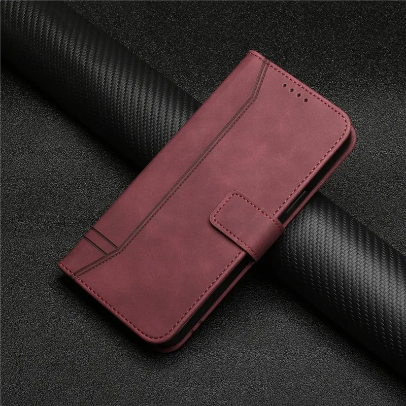 SMILE Case for Huawei P20 P30 P40 P50 P10 Pro P8 P9 Lite 2017 P Smart Z S 2019 2020 2021 Funda Flip Magnetic Wallet Leather Case