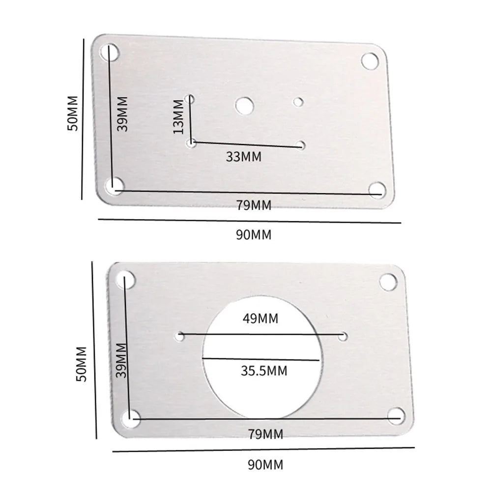 2/4/10Pcs Hinge Repair Plate Cabinet Hinge Repair Stainless Steel Hinge Furniture Hardware Door Mounting Fixing Plate With Screw