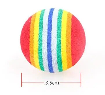 Teeth Grinding Catnip Toys Interactive Plush Cat Toy Pet Kitten Chewing Claws Thumb Bite Cat mint For Cats Funny Little Pillow Rainbow ball