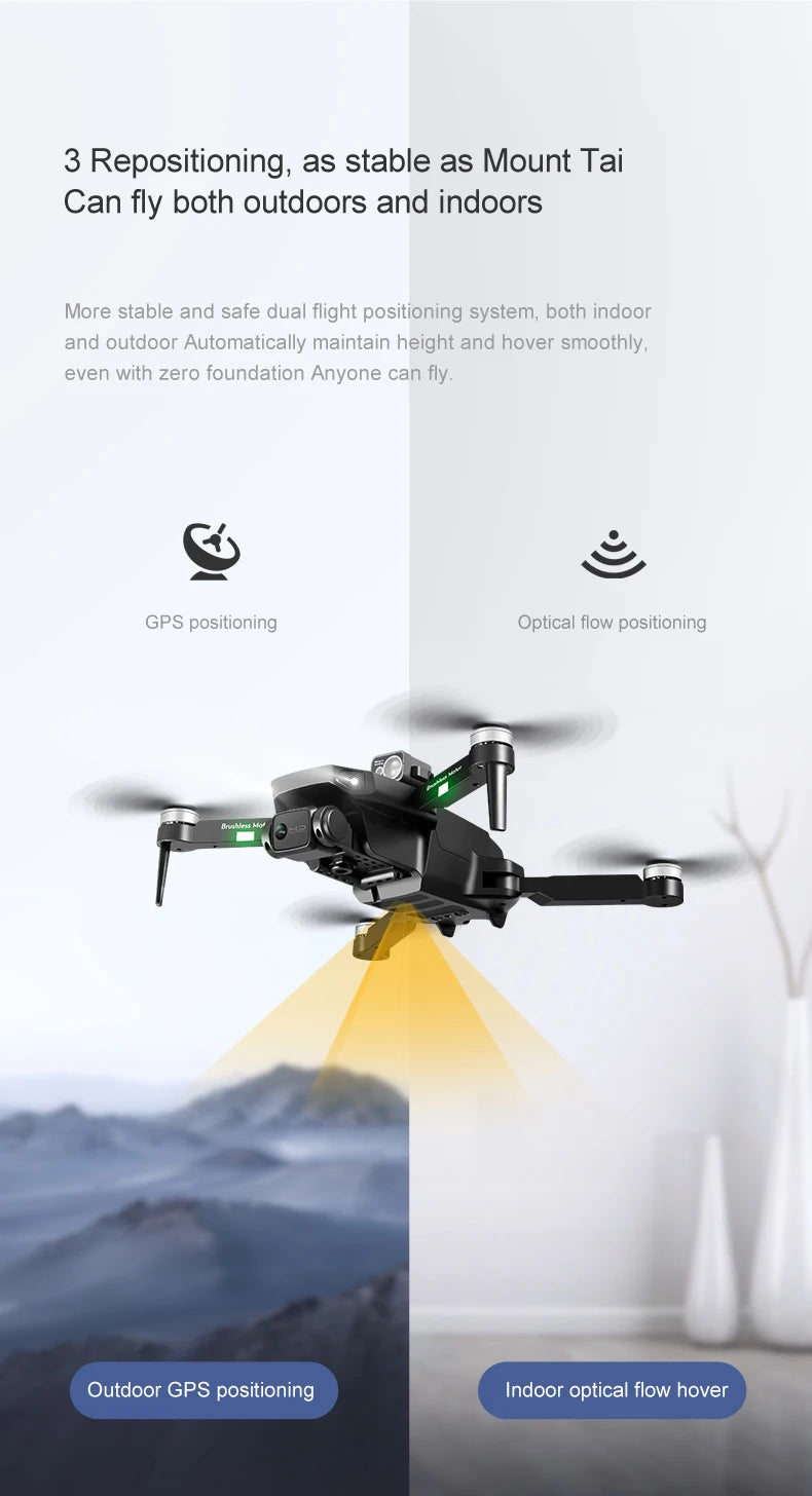 NEW RG101 MAX GPS Drone 8K Professional Dual HD Camera FPV 3Km Aerial Photography Brushless Motor Foldable Quadcopter Toys