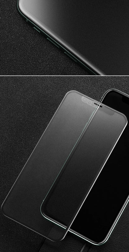 Matte Tempered Glass for iPhone 11 Pro Max Full Coverage Protector for iPhone 12 Pro Max 3H Curved HD Hard Film