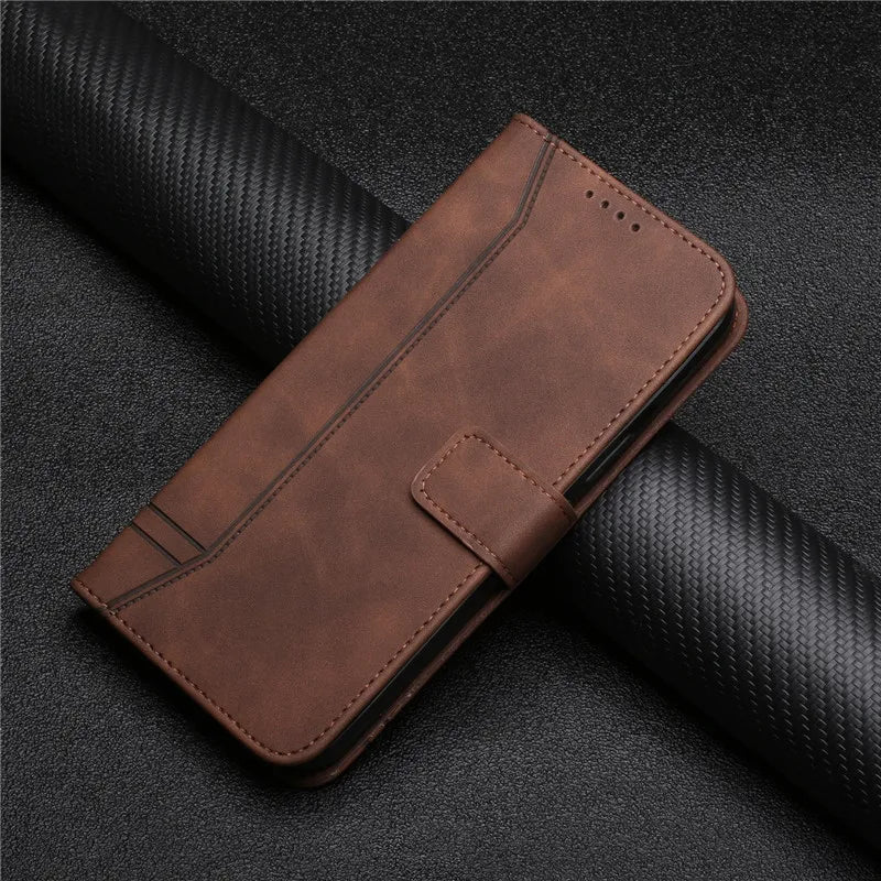 SMILE Case for Huawei P20 P30 P40 P50 P10 Pro P8 P9 Lite 2017 P Smart Z S 2019 2020 2021 Funda Flip Magnetic Wallet Leather Case