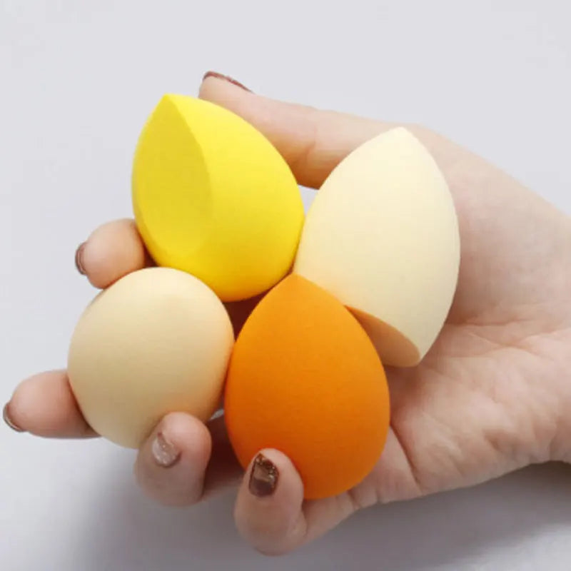 4pcs/bag Fashion Make up Blender Cosmetic Puff Makeup Sponge Foundation Powder Sponge Beauty Tool Makeup Tool Accessories 02